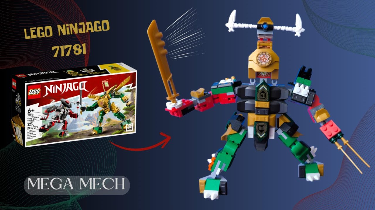 LEGO NINJAGO 71781 MEGA ROBOT ( Alternate Build ) #lego #moc #mech