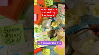 ADHD - Myth vs Facts - It is Caused by Laziness!  #ADHD #Neurodiversity #MentalHealth