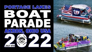 45th Annual Portage Lakes Boat Parade Akron, Ohio.