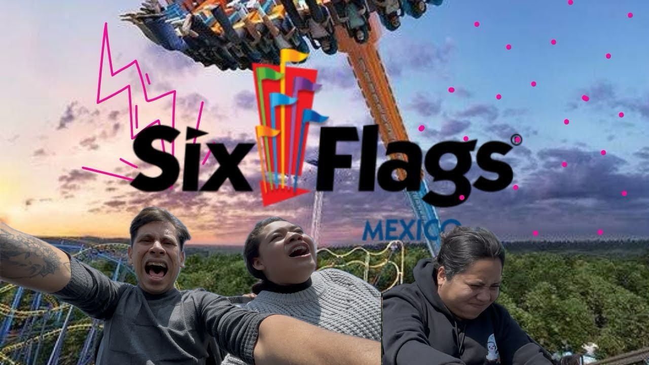 SIXFLAGS MEXICO 2025 | Fui a el parque de diversiones más extremo de México 🎢🎠