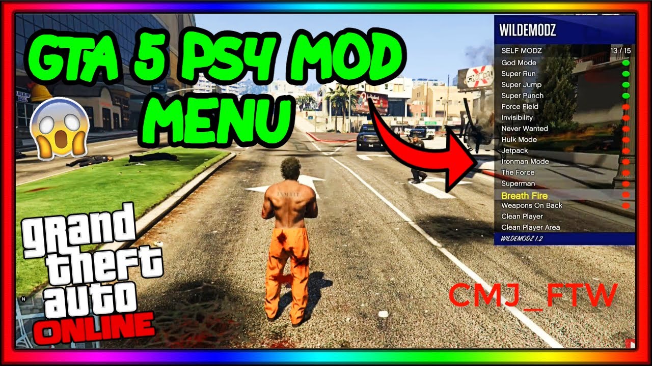 GTA 5 : How To Install a Mod Menu On PS4 (NO JAILBREAK) NEW *2022