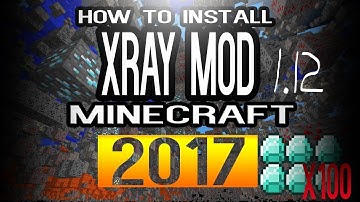 ✔ How to Install X-Ray mod Minecraft 1.12 (texture-pack)😀