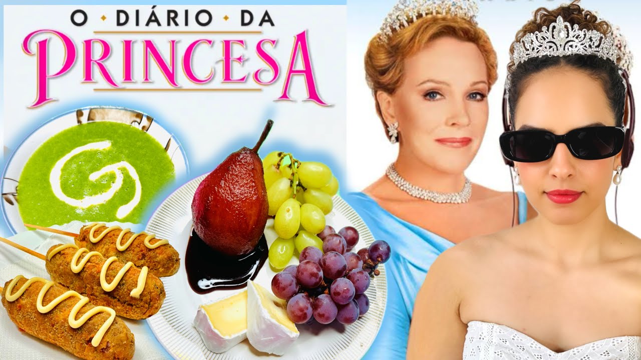 COMIDINHAS DE FILME: receitinhas de O Diário Da Princesa! Paula Stephania