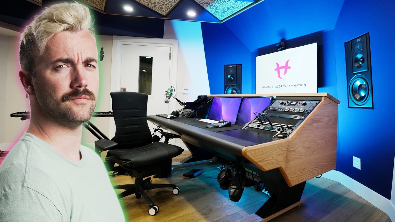 500,000 YouTube and Recording Studio Tour! YouTube