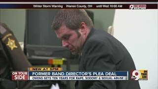 Band director pleads guily to sex crimes