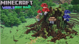 Building a Tree Stump! | Minecraft Worldbuilding