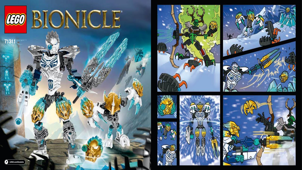 LEGO Instructions - Bionicle - 71311 - Kopaka and Melum - Unity