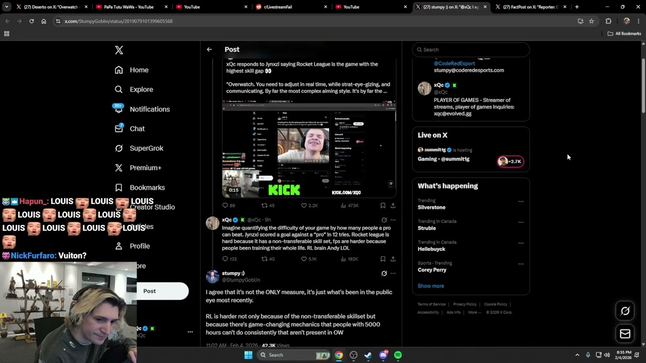 xQc получает звонок от отца по поводу взрыва в его доме в Техасе.
