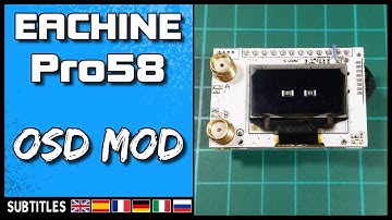 EACHINE PRO58 - OSD MOD