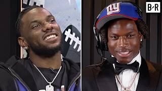 Celebrity Malik Nabers Welcomes Arvell Reese to the Giants - Full Interview | 2026 NFL Draft Wealth