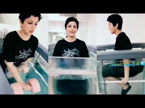 sonali-bendre-shares-her-experience-from-aqua-therapy-session