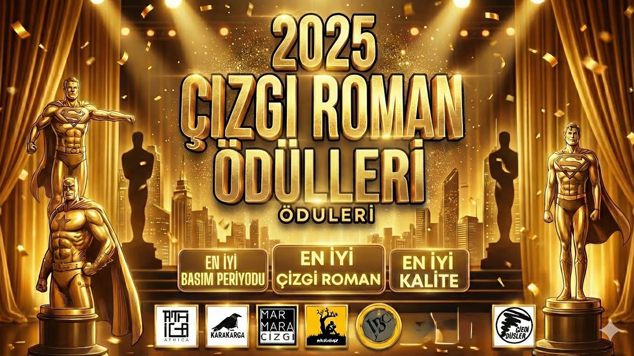 2025 TÜRKİYE ÇİZGİ ROMAN VE MANGA ÖDÜLLERİ EN İYİ ÇİZGİ ROMAN YAYINEVLERİ #çizgiroman