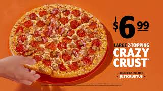 ¡Enloquece por Crazy Crust por $6,99!