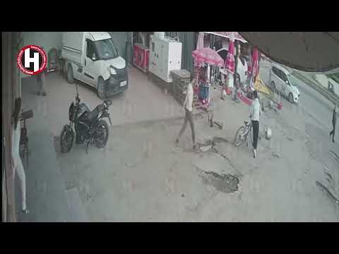 Markete girdi