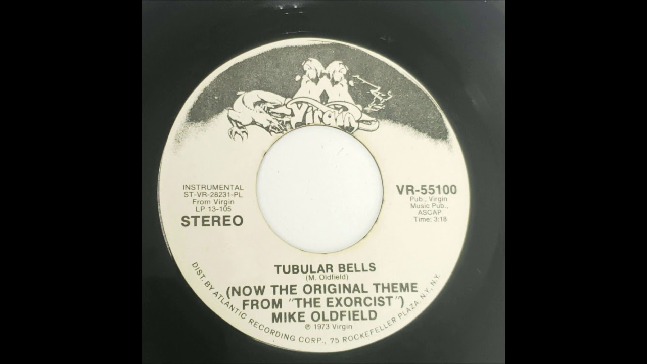 Exorcist Theme Mike Oldfield Tubular Bells 45 RPM Record YouTube exorcist-theme-mike-oldfield-tubular-bells-45-rpm-record-youtube