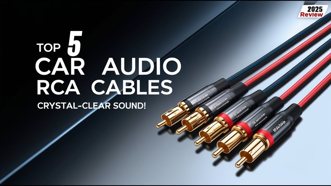 Пять лучших автомобильных аудиокабелей RCA для кристально чистого звука в 2025 году