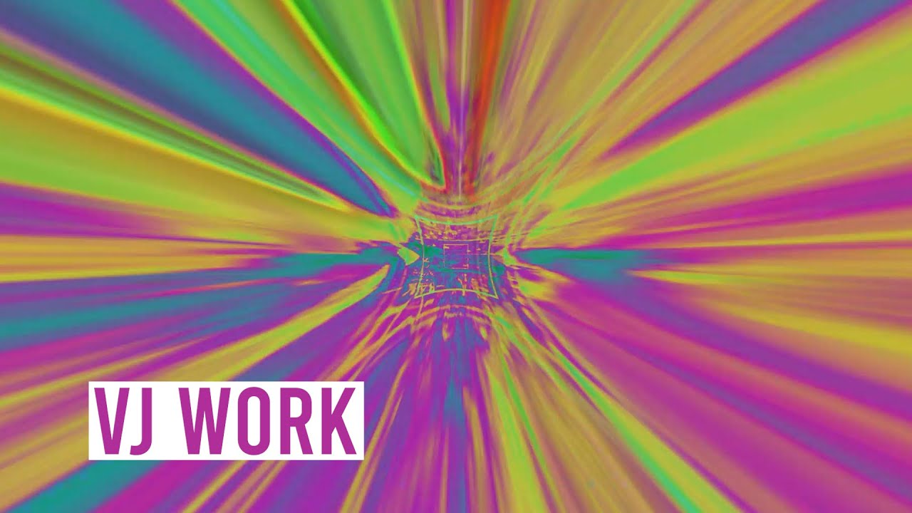 Visuals - VJ Work #2 for Live DJ Set by Lazy Flow