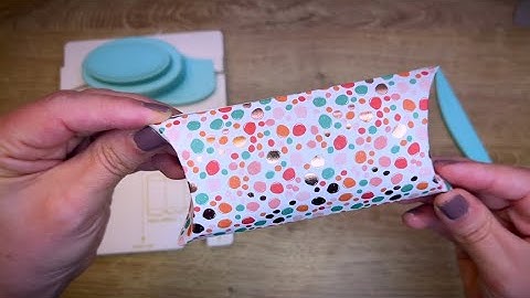Pillow Box Punch Board by We R Memory Keepers
