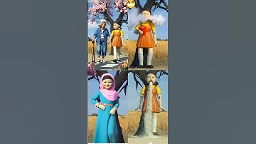 Cute doll😱 #squidgame #squidgameplot #ruinedbyAi #shortsviral #cute #trending  #squidgamchallenge