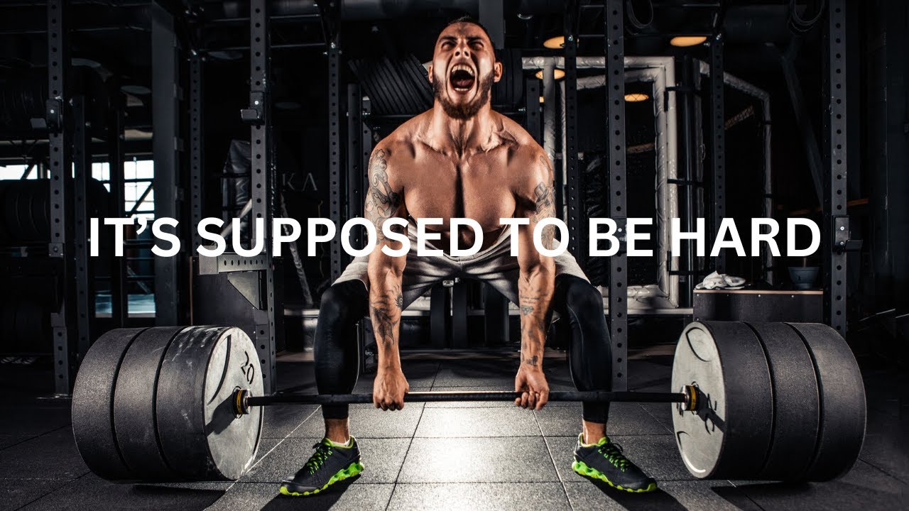 IT’S SUPPOSED TO BE HARD - Powerful Motivational Speech #motivation # ...