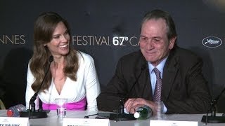 Tommy Lee Jones unveils 'The Homesman' in Cannes