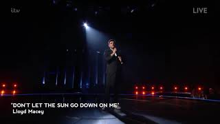 Lloyd Macey - "Don't Let The Sun Go Down On Me" (EUROVISION YOU DECIDE 2018)