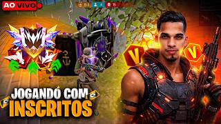 🔴SALA PREMIADA COM META AO VIVO 🔴 JOGANDO COM INSCRITOS | XANDEZERA APELÃO 👽4X4 E RANK #livesff