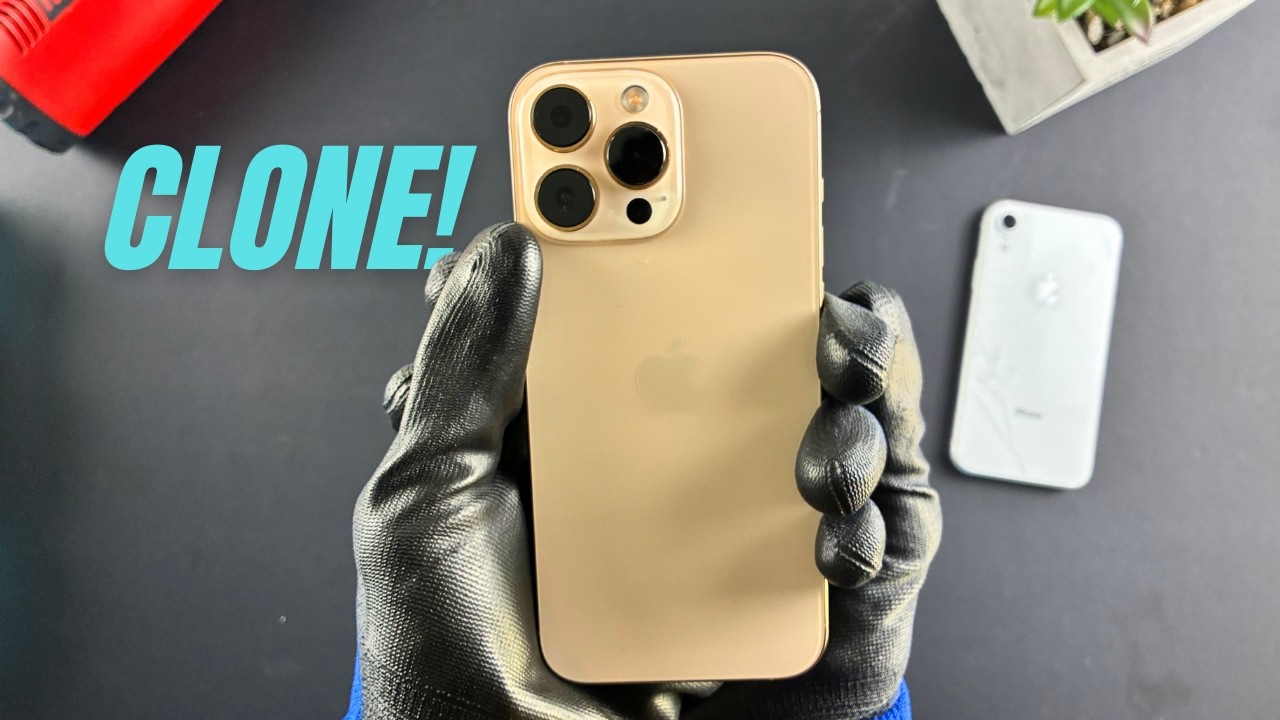 iPhoneXR to 16Proカスタマイズハウジング DIY Housing for iPhone XR Convert to iPhone 16 Pro, XR Like 16 Pro