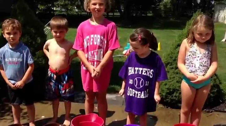 ALS Ice Bucket Challenge with daycare
