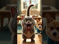 “The Dramatic Cat Who Lost His Snack”