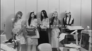 illit - not cute anymore (slowed   reverb)