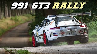 PORSCHE 991 GT3 Rallycars | normal & open exhaust | drifts, downshifts & action (2020-2021)