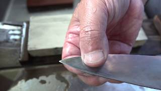 包丁研ぎ 牛刀（ビクトリノクス19cm） 2017.10.25 4k