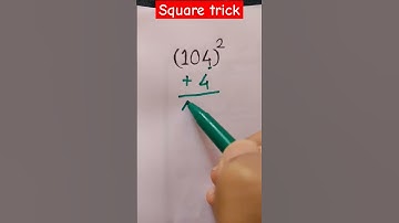 square trick #shortsvideo #shorts #short #easy #tricks #maths #trending