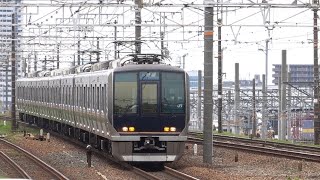 JR西日本 321系 D4編成 普通 高槻行き  岸辺駅 20220506