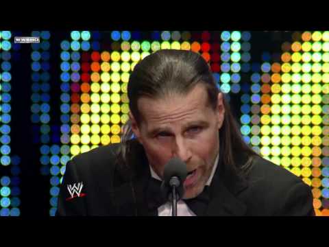 WWE Hall of Fame 2011: Shawn Michaels Induction Speech (HD)