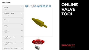 Online Valve Configurator