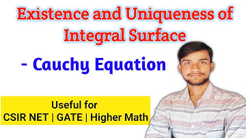 Existence and Uniqueness of Integral Surface ( Solution of Cauchy PDE )