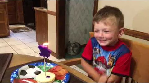 Holden 4th bday