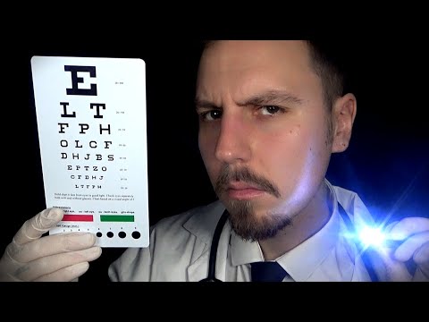 ASMR Eye Inspection & Eye Test