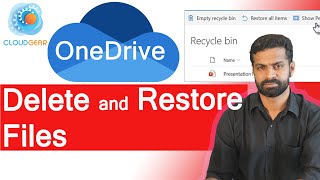 how to restore deleted or modified files in onedrive, file types & folders  | recycle bin, versions