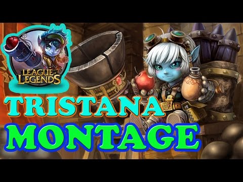 Tristana Montage: là mẫu ad hyper carry cực bá đạo, với nội tại rất dễ để có pentakill nhá - LOL