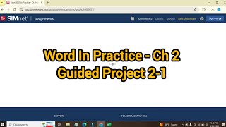 Word 2021 In Practice - Ch 2 Guided Project 2-1 | Mac | Help Word 2024 Chapter 2 Independent 2-4