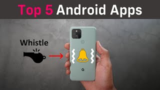 Top 5 Android Apps - November 2020 - Find Your Phone By A Whistle, Learn Drawing With AR & More. screenshot 1