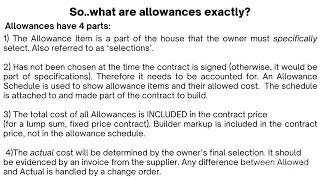 Preview for the How Allowances REALLY work
