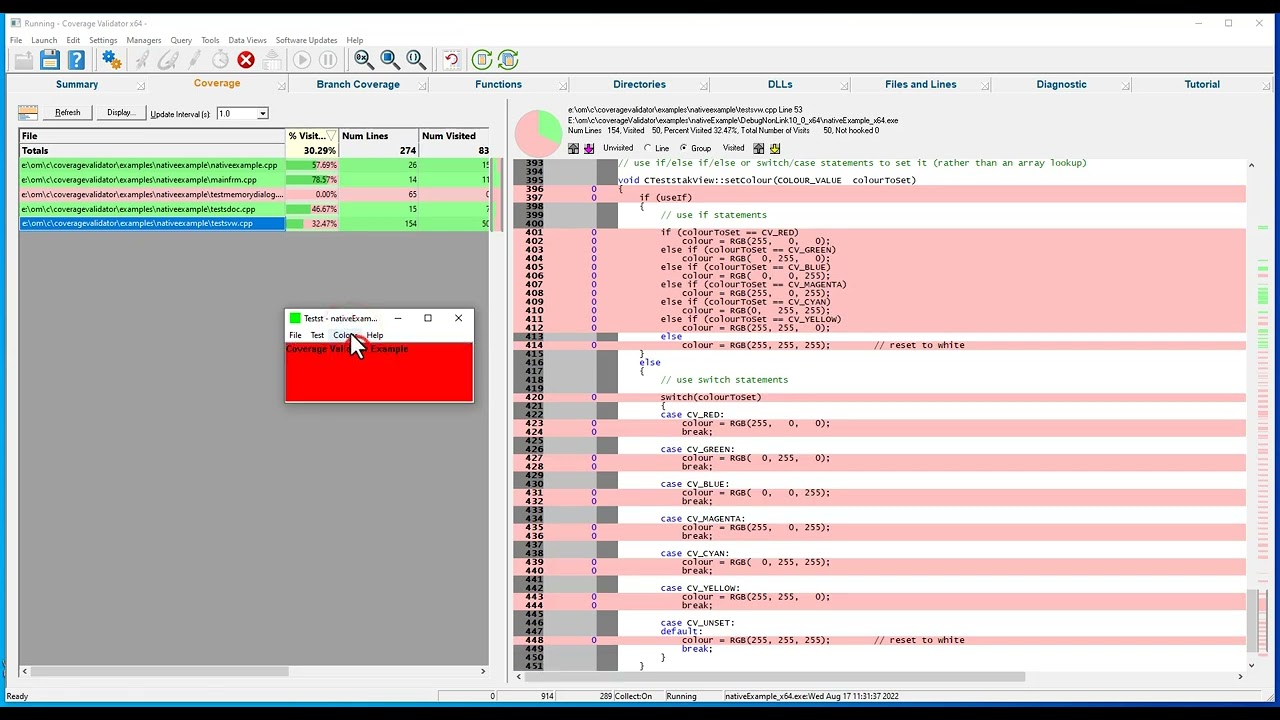 Coverage Validator Overview