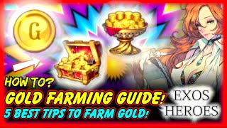 Exos Heroes Gold Farming Guide! Best Five Tips on Where and How! screenshot 3