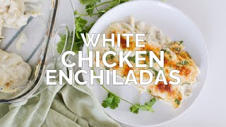 White Chicken Enchiladas