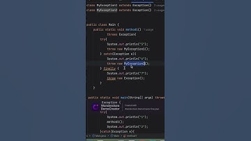 Java Interview Question | Exception Handling