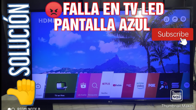 LG Servicio - TV - WebOS 5.0 / Síntoma Luz en la pantalla 